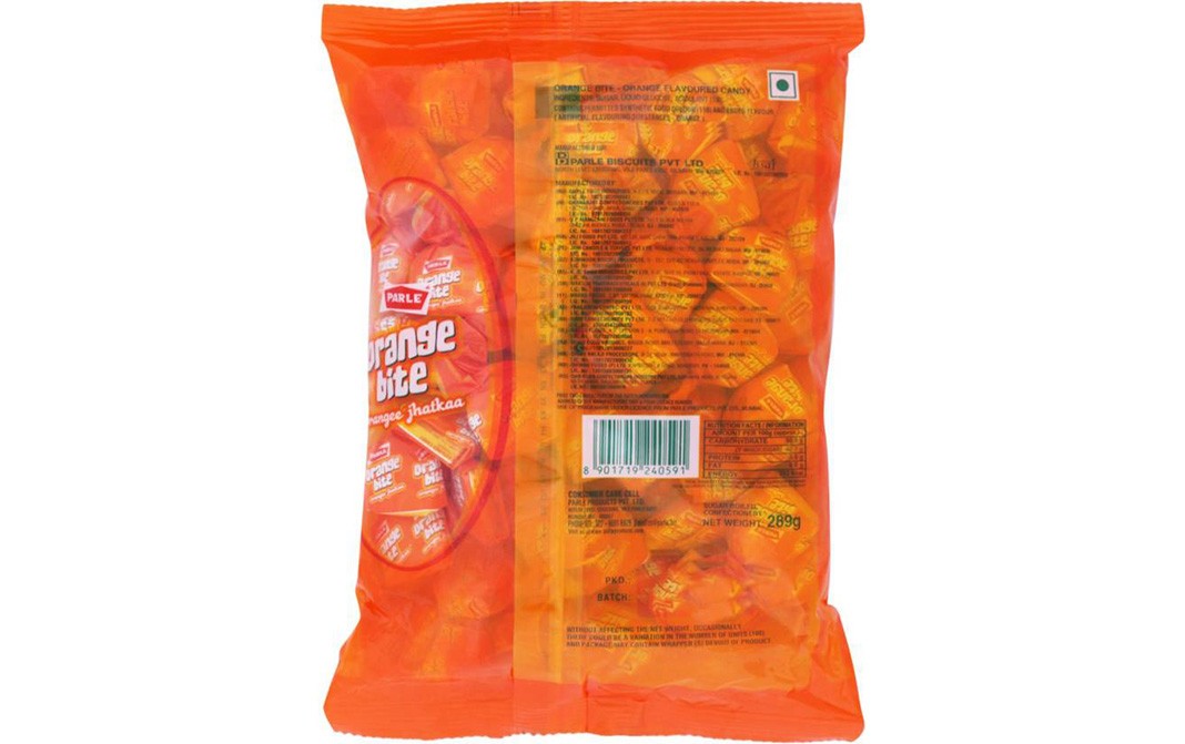 Parle Orange Bite Orangee Jhatkaa   Pack  320 grams